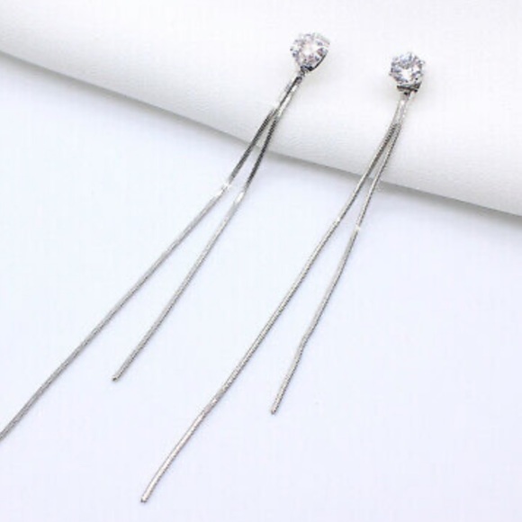 New 925 silver/gold plated Earrings - Picture 3 of 6